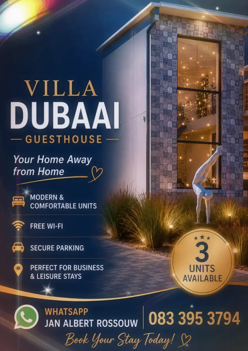 Villa Dubaai Guesthouse amenities